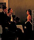 Jack Vettriano We Can't Tell Right from Wrong painting